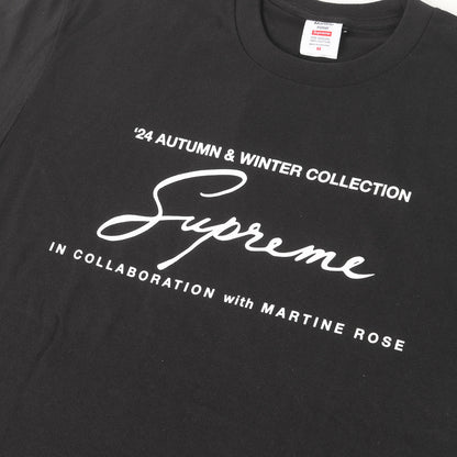 24AW ×Martine Rose ブランドロゴ Tシャツ(Tee)