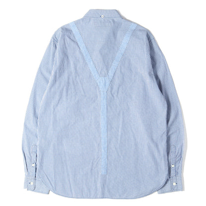 フェイクサスペンダー ギンガムチェック ボタンダウンシャツ(SUS / C-SHIRT. LS)
