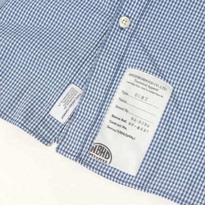 フェイクサスペンダー ギンガムチェック ボタンダウンシャツ(SUS / C-SHIRT. LS)