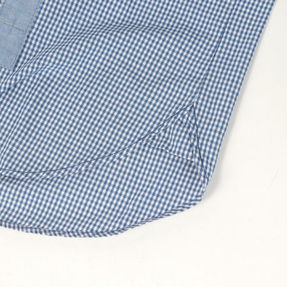 フェイクサスペンダー ギンガムチェック ボタンダウンシャツ(SUS / C-SHIRT. LS)