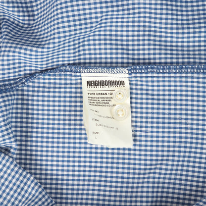 フェイクサスペンダー ギンガムチェック ボタンダウンシャツ(SUS / C-SHIRT. LS)
