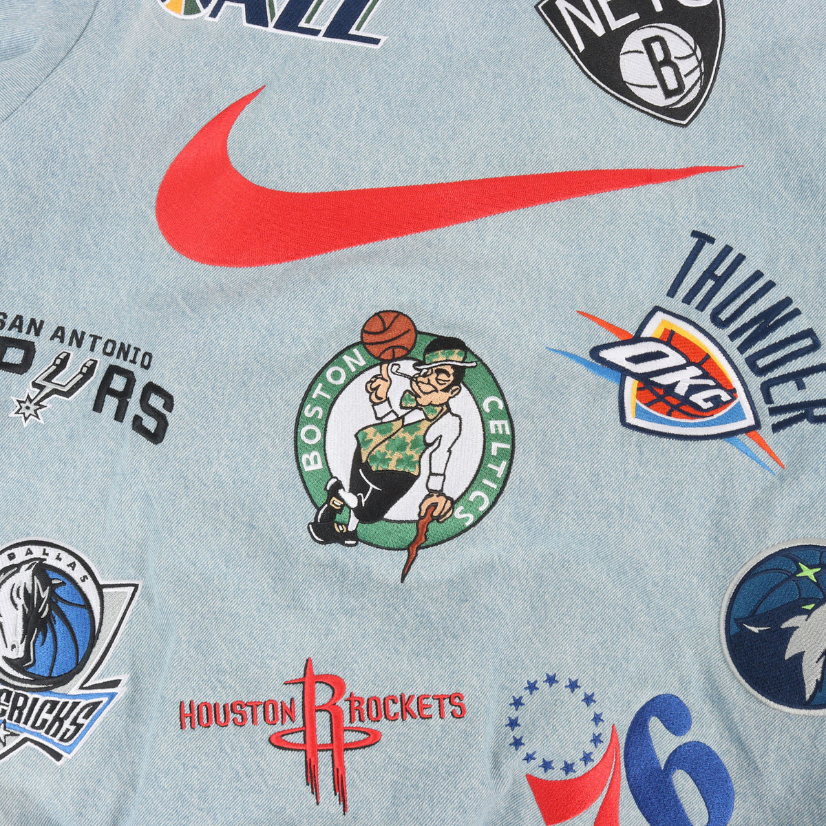 ×NIKE ×NBA オールスター デニム ウォームアップ ジャケット(Teams Warm-Up Jacket)