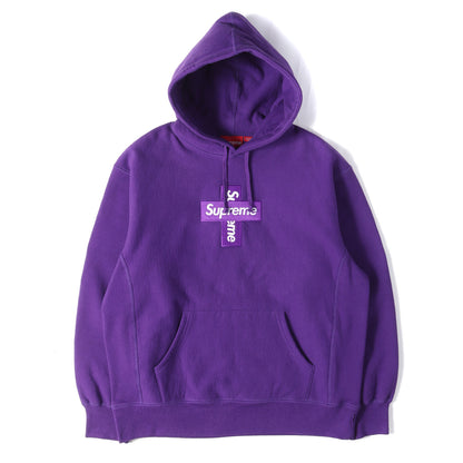 20AW クロスBOXロゴ スウェット パーカー(Cross Box Logo Hooded Sweatshirt)
