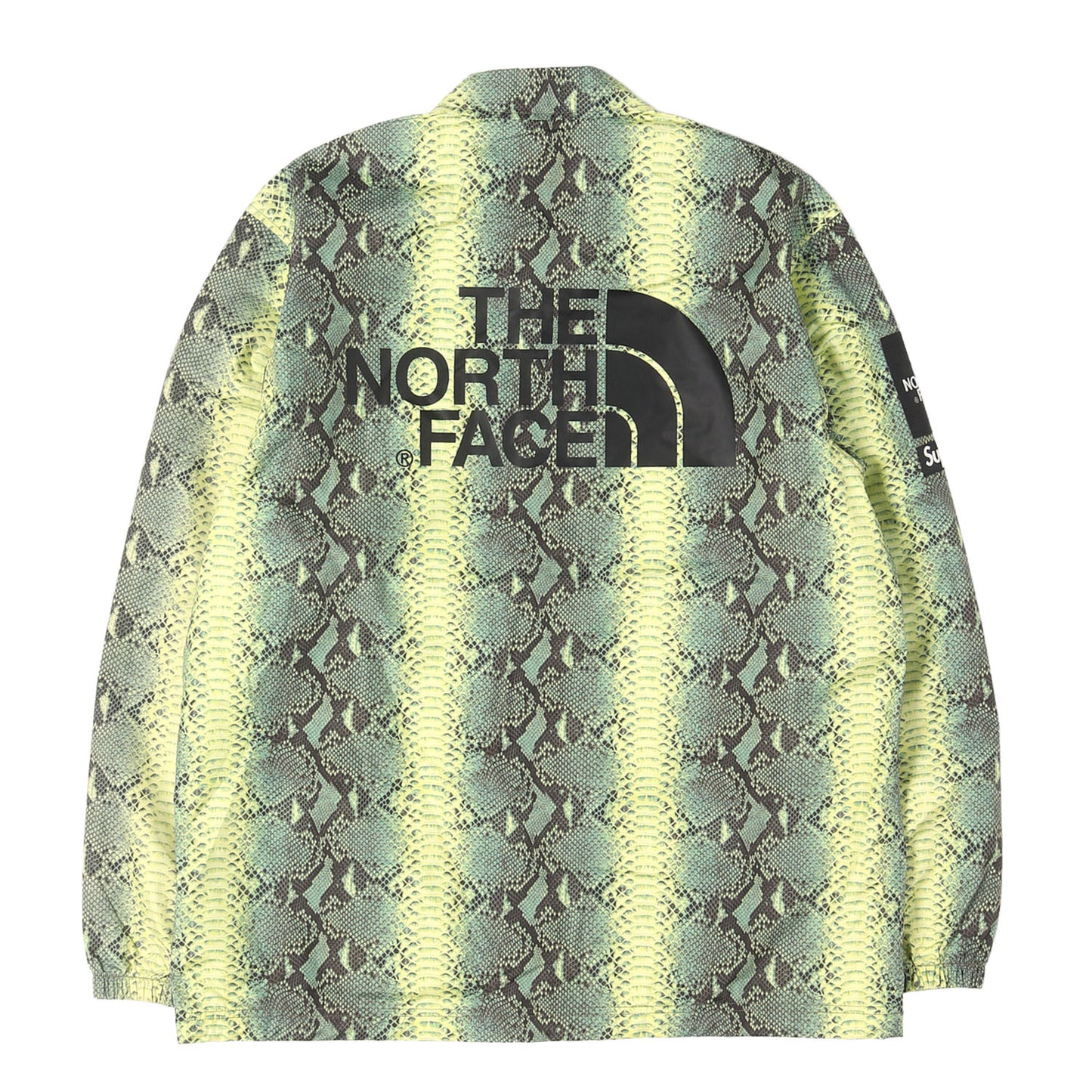 ×THE NORTH FACE スネーク柄 コーチジャケット(Snakeskin Taped Seam Coaches Jacket)