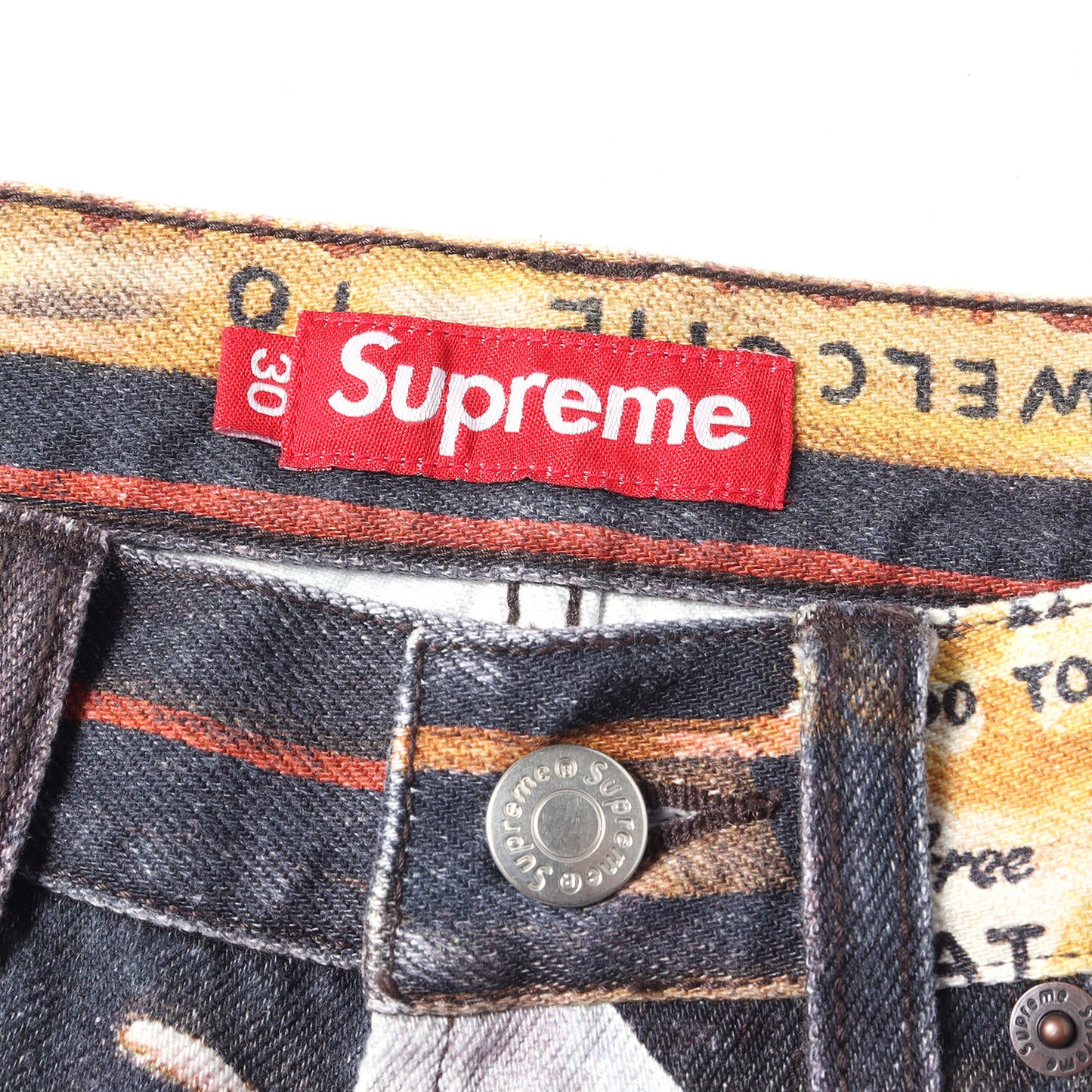 25SS ×Ernie Barnes 総柄グラフィック バギー デニムショーツ(Baggy Denim Short)