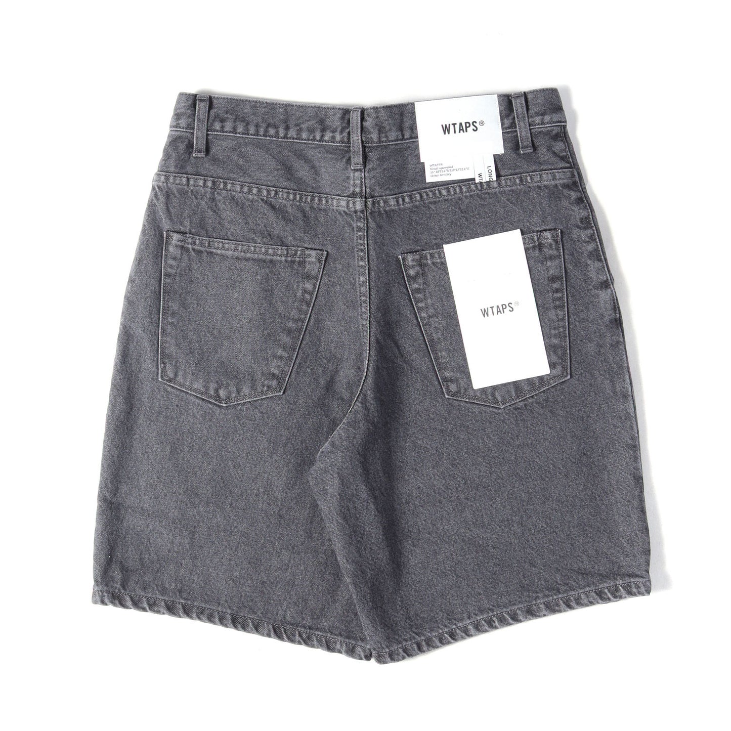 26SS ストーンバイオブリーチ加工 デニムショーツ(BLUES STRAIGHT / SHORTS / COTTON. DENIM)
