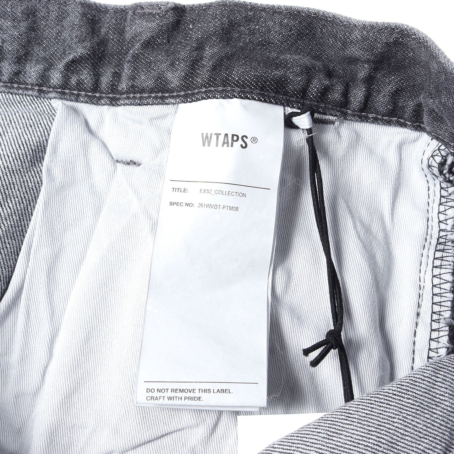 26SS ストーンバイオブリーチ加工 デニムショーツ(BLUES STRAIGHT / SHORTS / COTTON. DENIM)