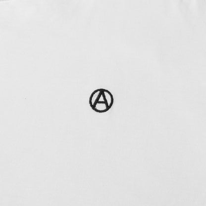 00s ダメージ加工 ワンポイント刺繍 Tシャツ