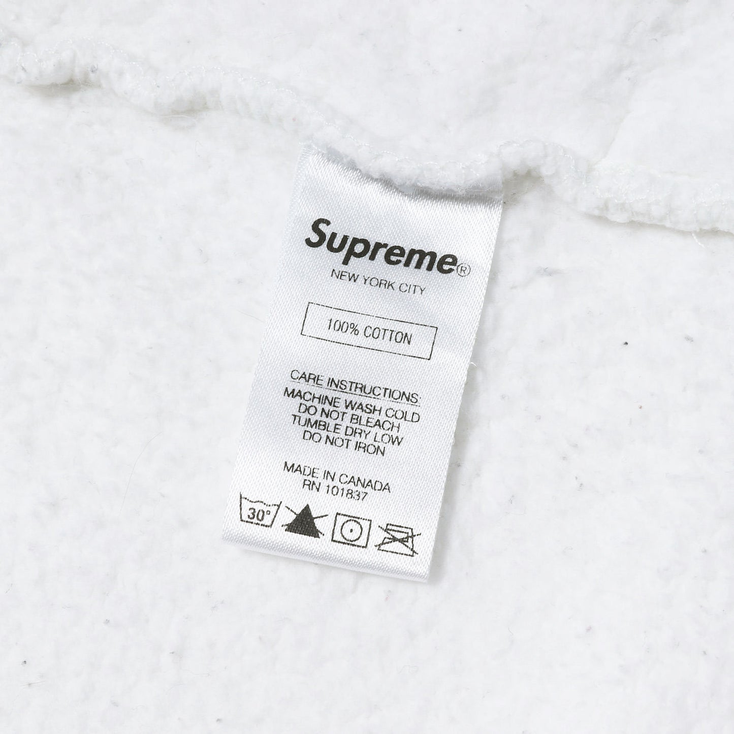 コーナーラベル スウェットパーカー(Corner Label Hooded Sweatshirt)