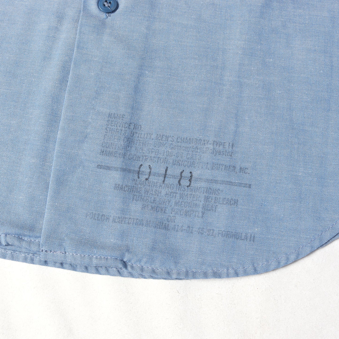 [ステンシルあり] 80s 米軍 U.S.NAVY TYPE2 シャンブレー シャツ