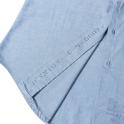 [ステンシルあり] 80s 米軍 U.S.NAVY TYPE2 シャンブレー シャツ