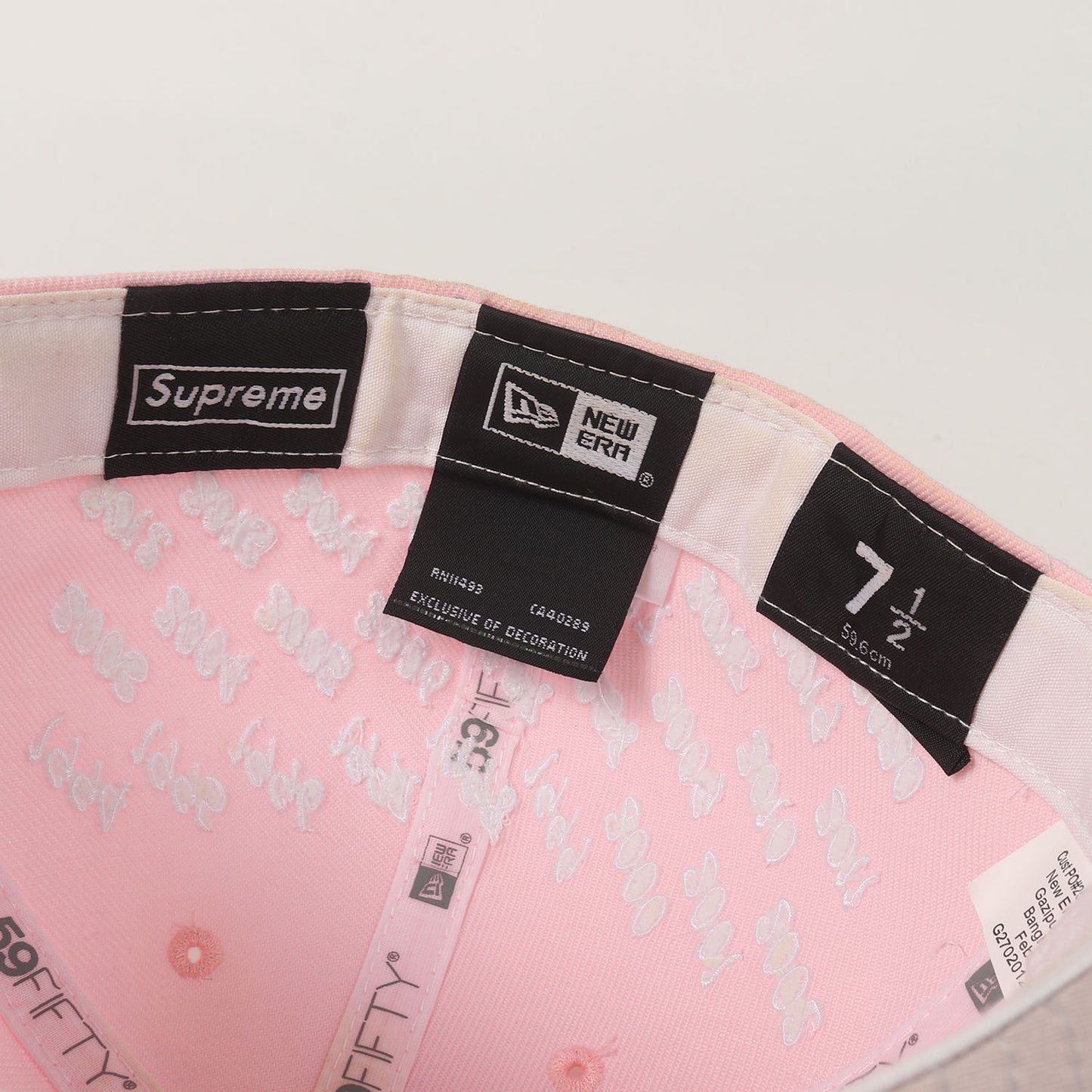 21SS ×NEW ERA BOXロゴ ベースボール キャップ(Champions Box Logo)