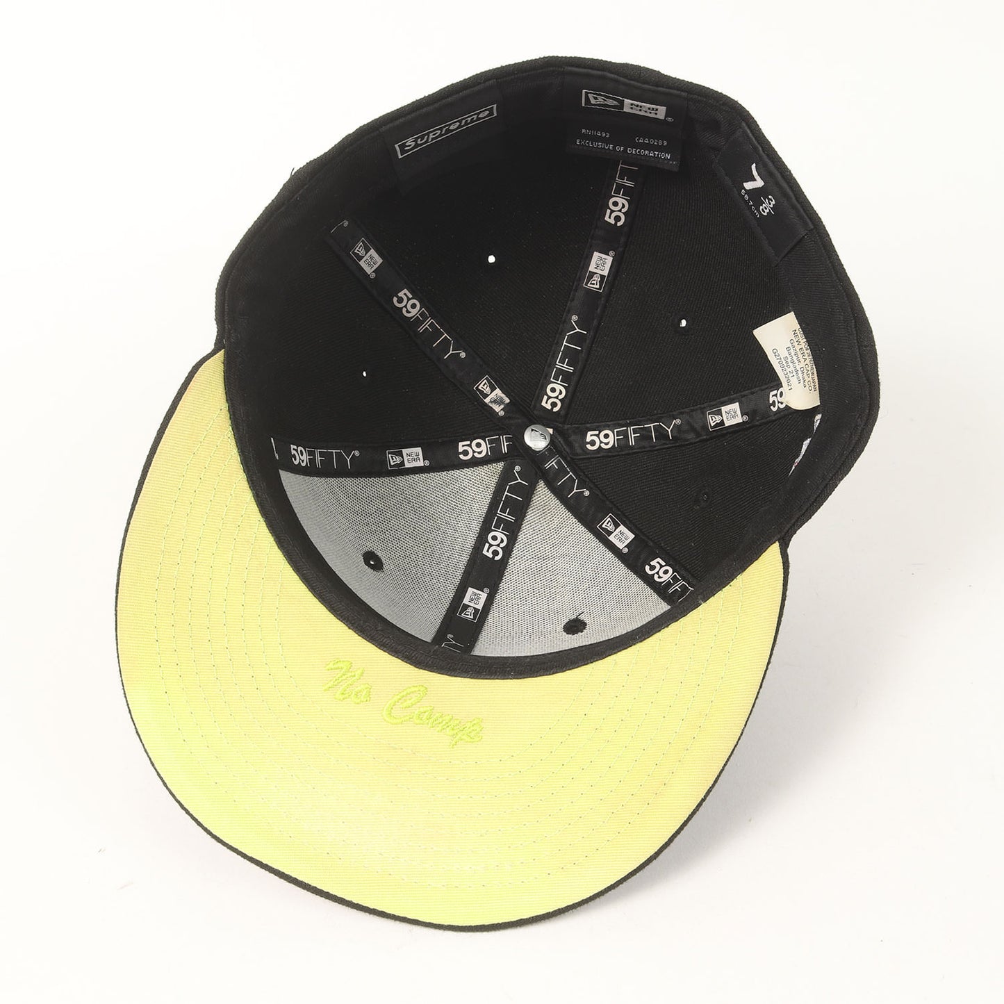 21AW ×NEW ERA BOXロゴ ベースボールキャップ(No Comp Box Logo)