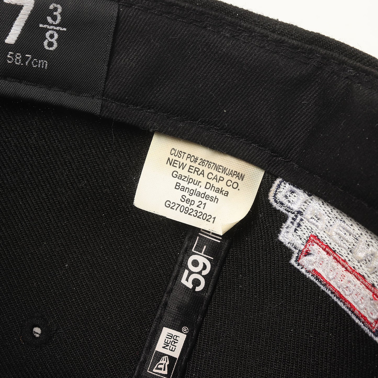 21AW ×NEW ERA BOXロゴ ベースボールキャップ(No Comp Box Logo)