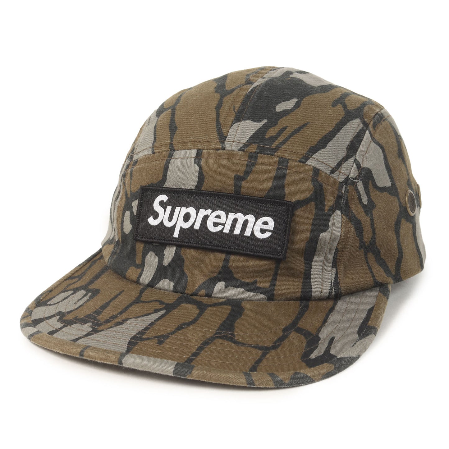 25SS ツリーバーグカモ ミリタリー BOXロゴ キャンプキャップ(Military Camp Cap)