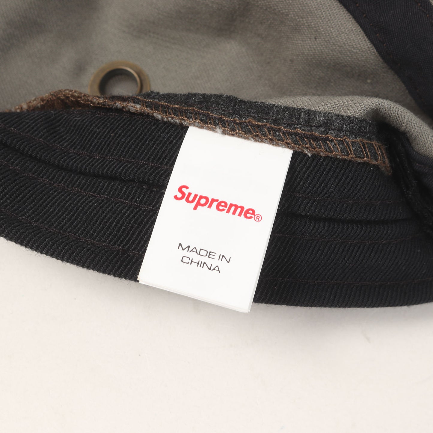 25SS ツリーバーグカモ ミリタリー BOXロゴ キャンプキャップ(Military Camp Cap)
