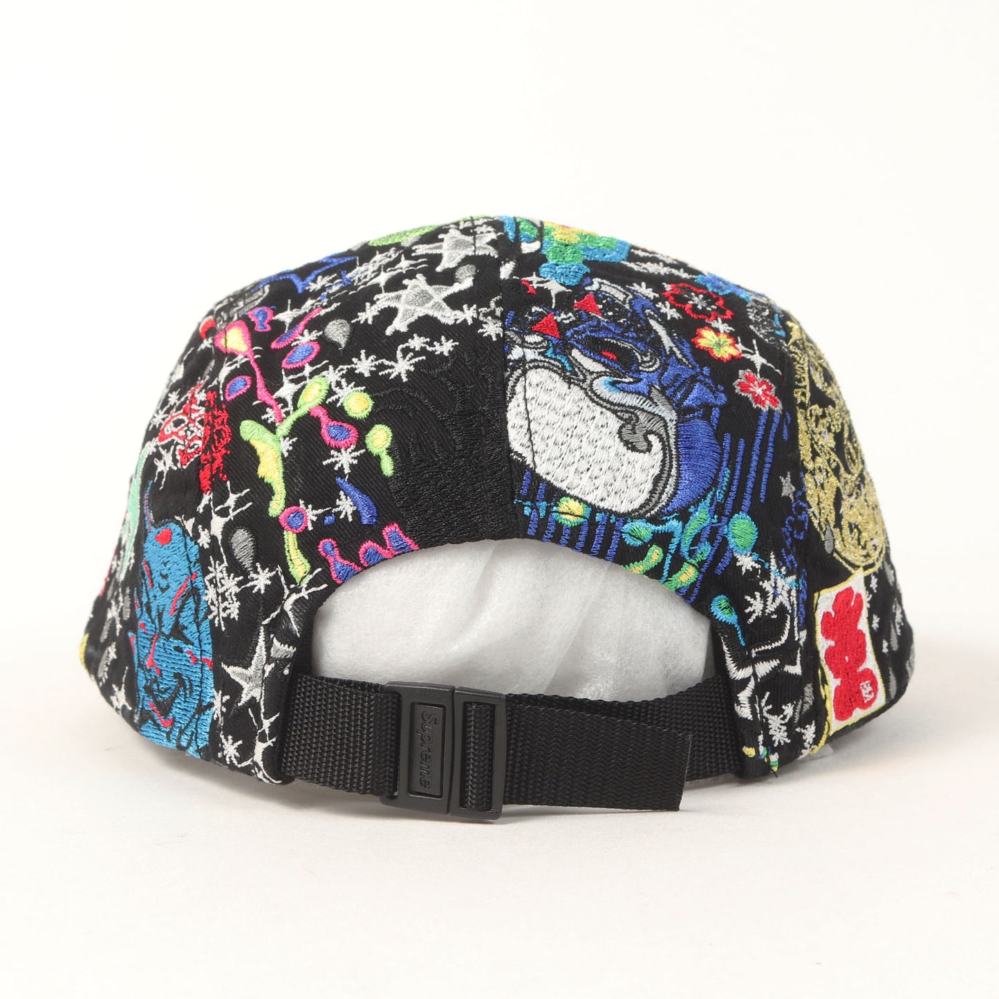 25SS ×葵産業 刺繍総柄 BOXロゴ キャンプキャップ(AOI Embroidered Camp Cap)