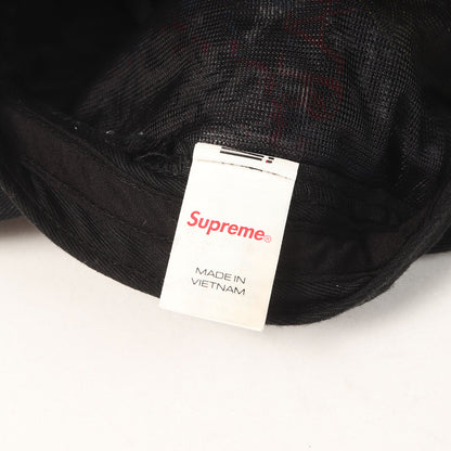 25SS ×葵産業 刺繍総柄 BOXロゴ キャンプキャップ(AOI Embroidered Camp Cap)
