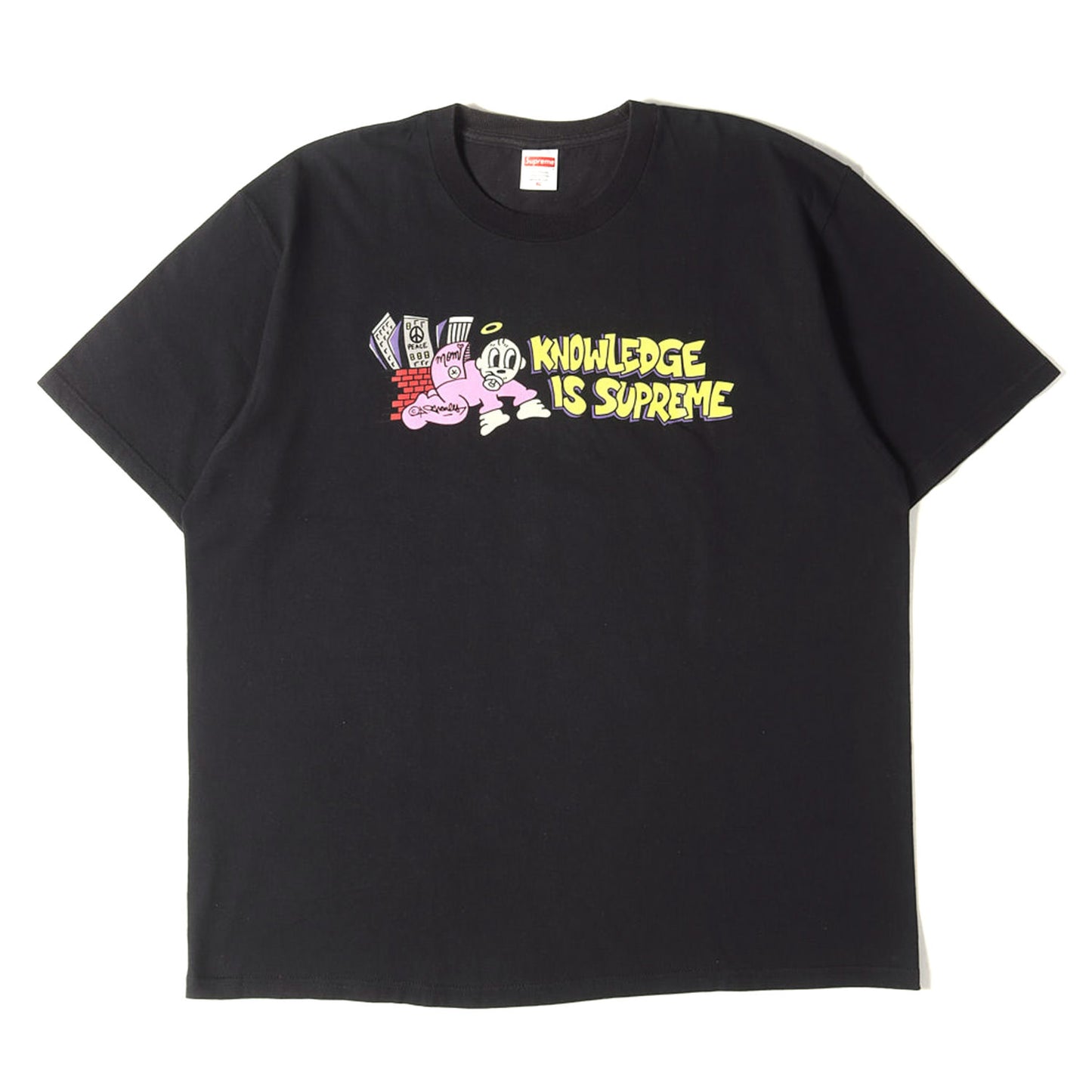 22SS グラフィックプリント Tシャツ(Knowledge Tee)