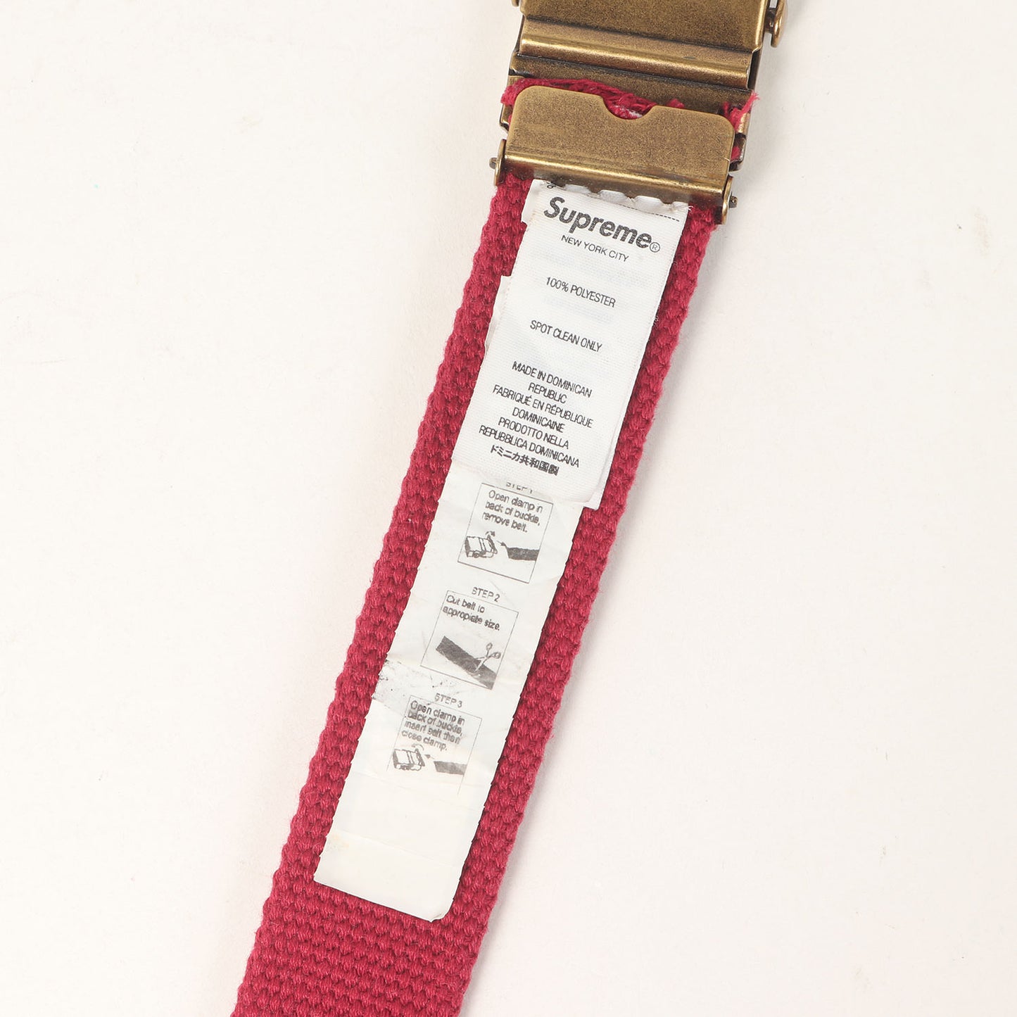 22AW ×Dickies ストライプ ウェビングベルト(Stripe Webbing Belt)