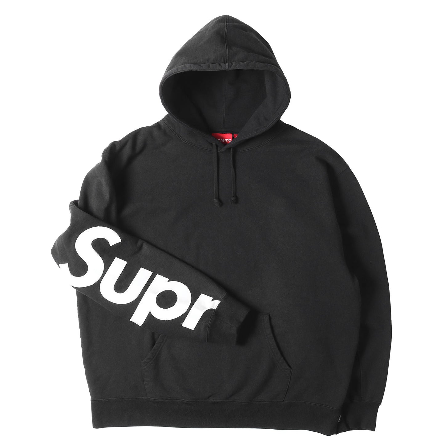 22SS 袖パネルロゴ スウェットパーカー (Cropped Panels Hooded Sweatshirt)