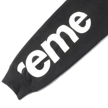 22SS 袖パネルロゴ スウェットパーカー (Cropped Panels Hooded Sweatshirt)