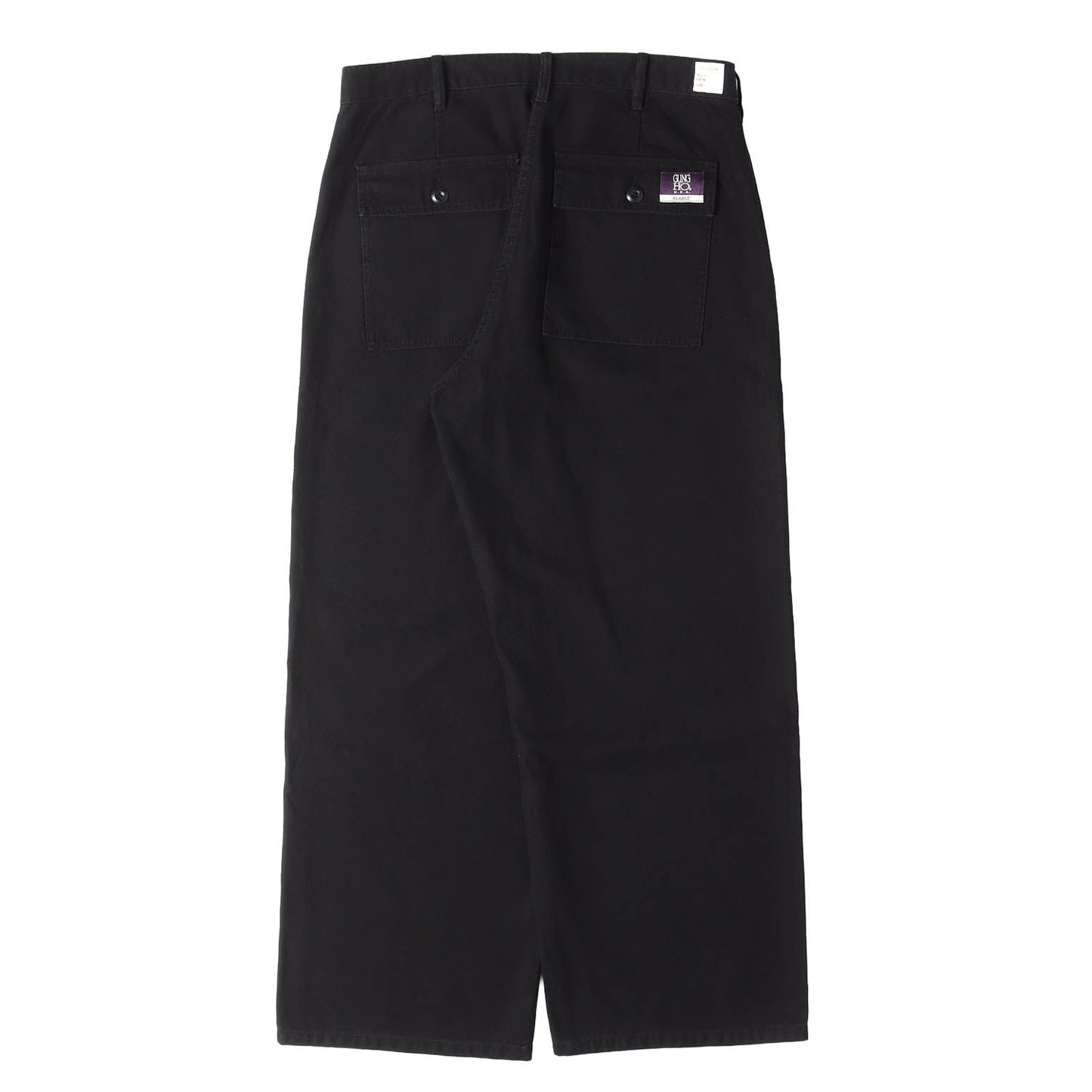 26SS ×GUNG-HO コットンサテン ベイカーパンツ(BAKER PANTS)