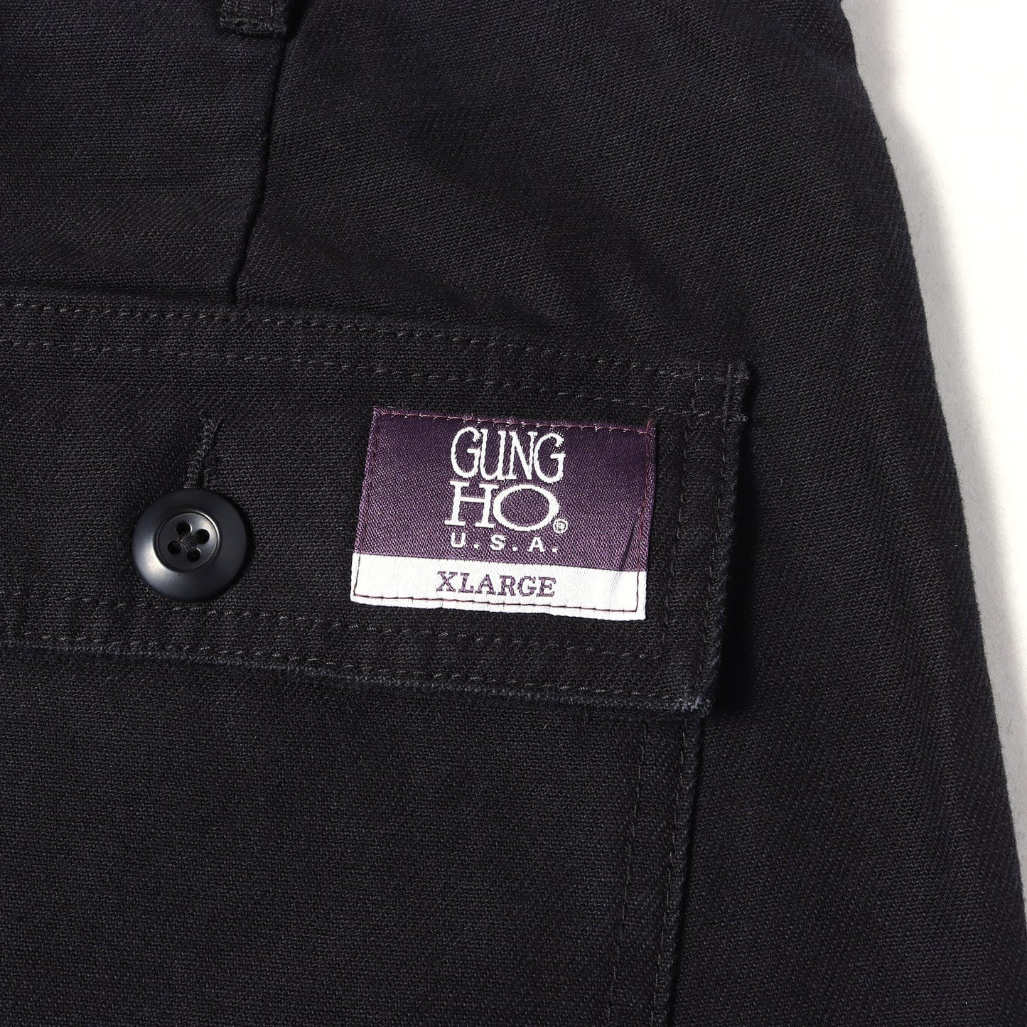 26SS ×GUNG-HO コットンサテン ベイカーパンツ(BAKER PANTS)