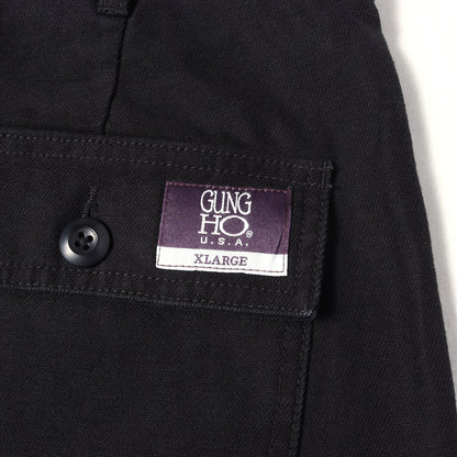 26SS ×GUNG-HO コットンサテン ベイカーパンツ(BAKER PANTS)