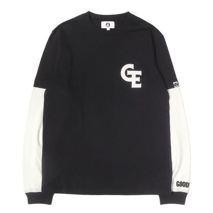 フェルトGEワッペン レイヤード ロングスリーブ Tシャツ