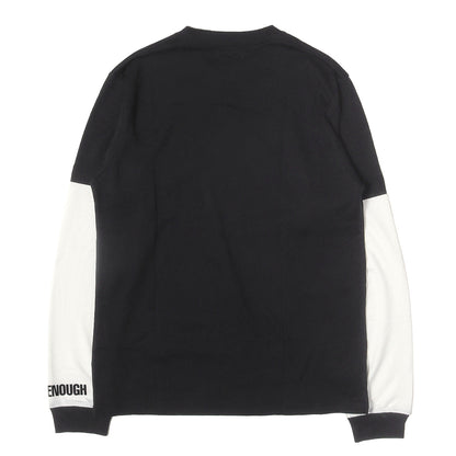 フェルトGEワッペン レイヤード ロングスリーブ Tシャツ
