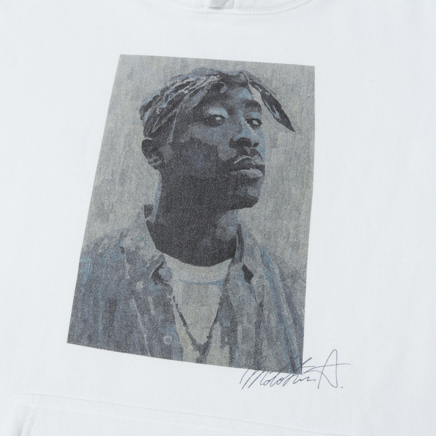 2PAC グラフィック スウェットパーカー