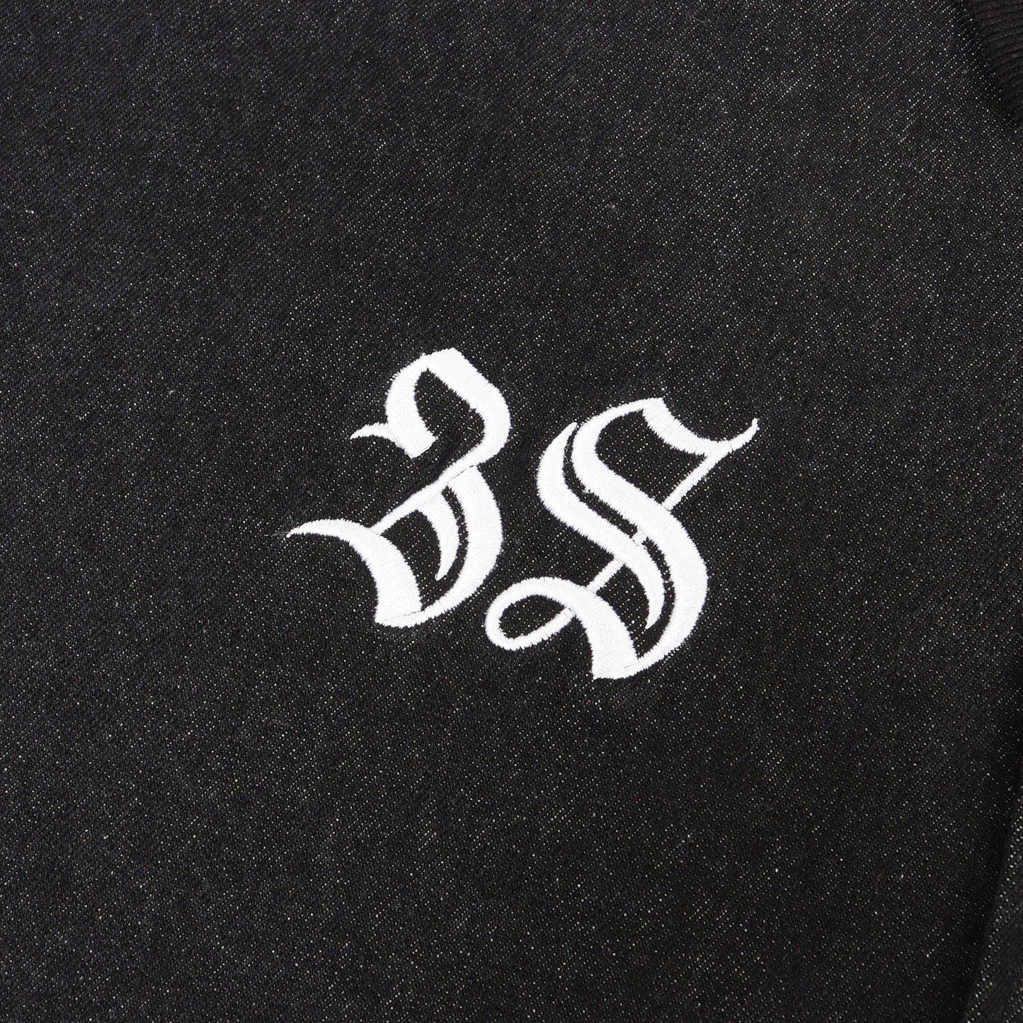 25SS 裏地チェッカー デニム コーチジャケット(38 LOGO DENIM COACH JKT)