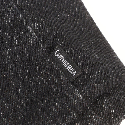 25SS 裏地チェッカー デニム コーチジャケット(38 LOGO DENIM COACH JKT)