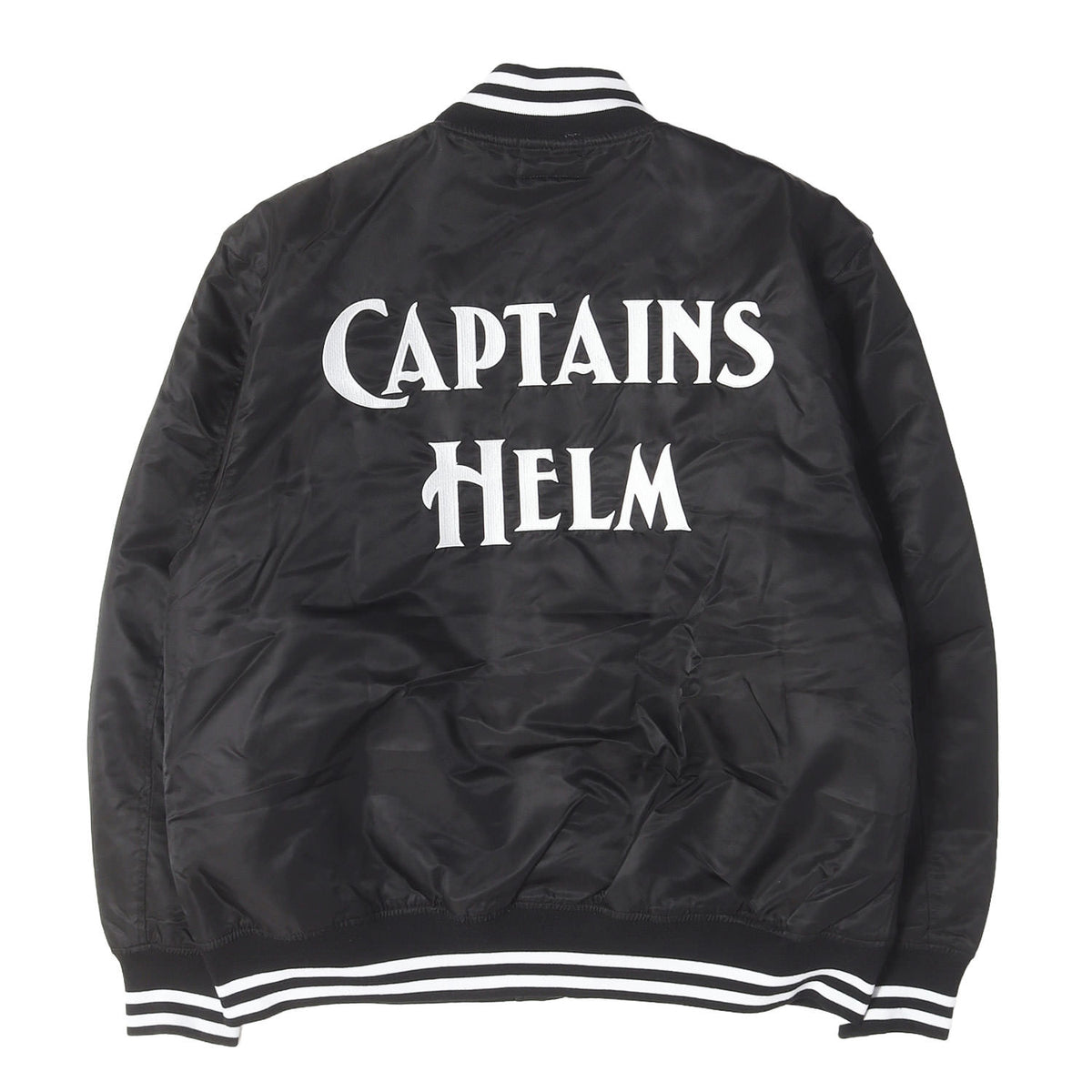 24SS ブランドロゴ ナイロンサテン スタジャン(LOGO STADIUM JACKET)