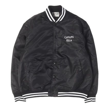 24SS ブランドロゴ ナイロンサテン スタジャン(LOGO STADIUM JACKET)
