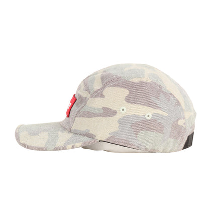 24SS カモフラージュ ウォッシュド BOXロゴ キャンプキャップ(Washed Out Camo Camp Cap)