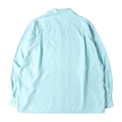 25SS ×MR.BROTHERS CUT CLUB ロゴ刺繍 オープンカラーシャツ(50'S SHIRT)