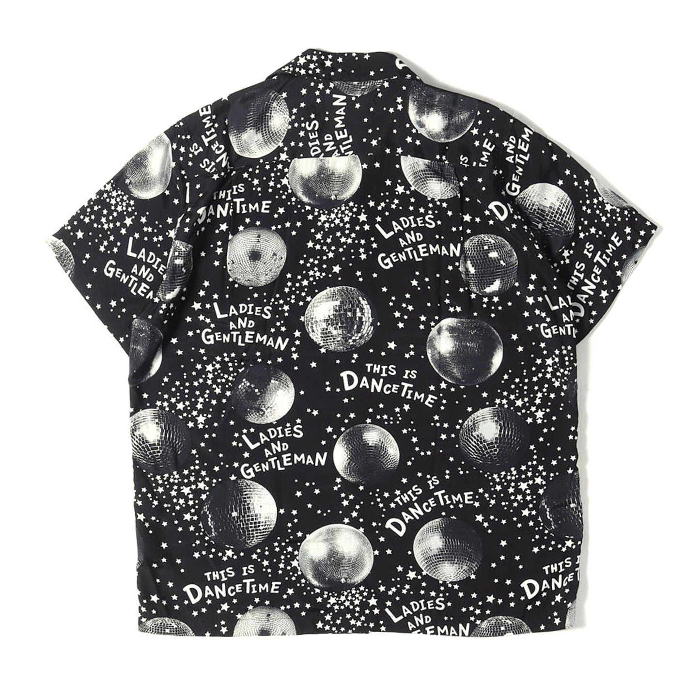 ミラーボール柄 レーヨン ハワイアンシャツ / アロハシャツ(MIRROR BALLS/S HAWAIIAN SHIRTS)