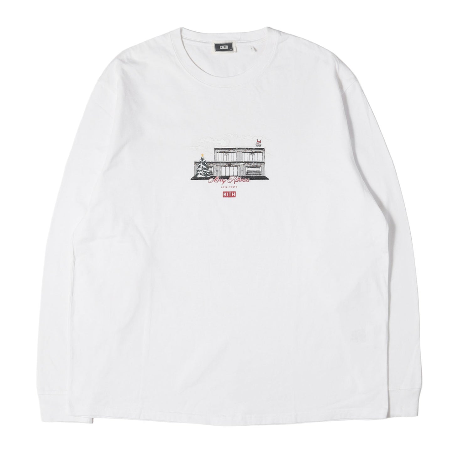 20AW KITH東京限定 クリスマスモデル ロングスリーブ Tシャツ