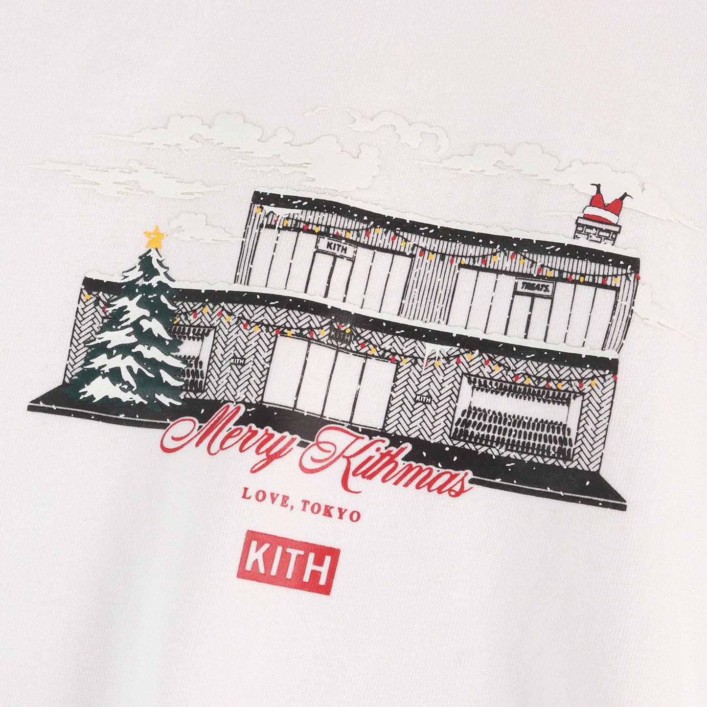 20AW KITH東京限定 クリスマスモデル ロングスリーブ Tシャツ
