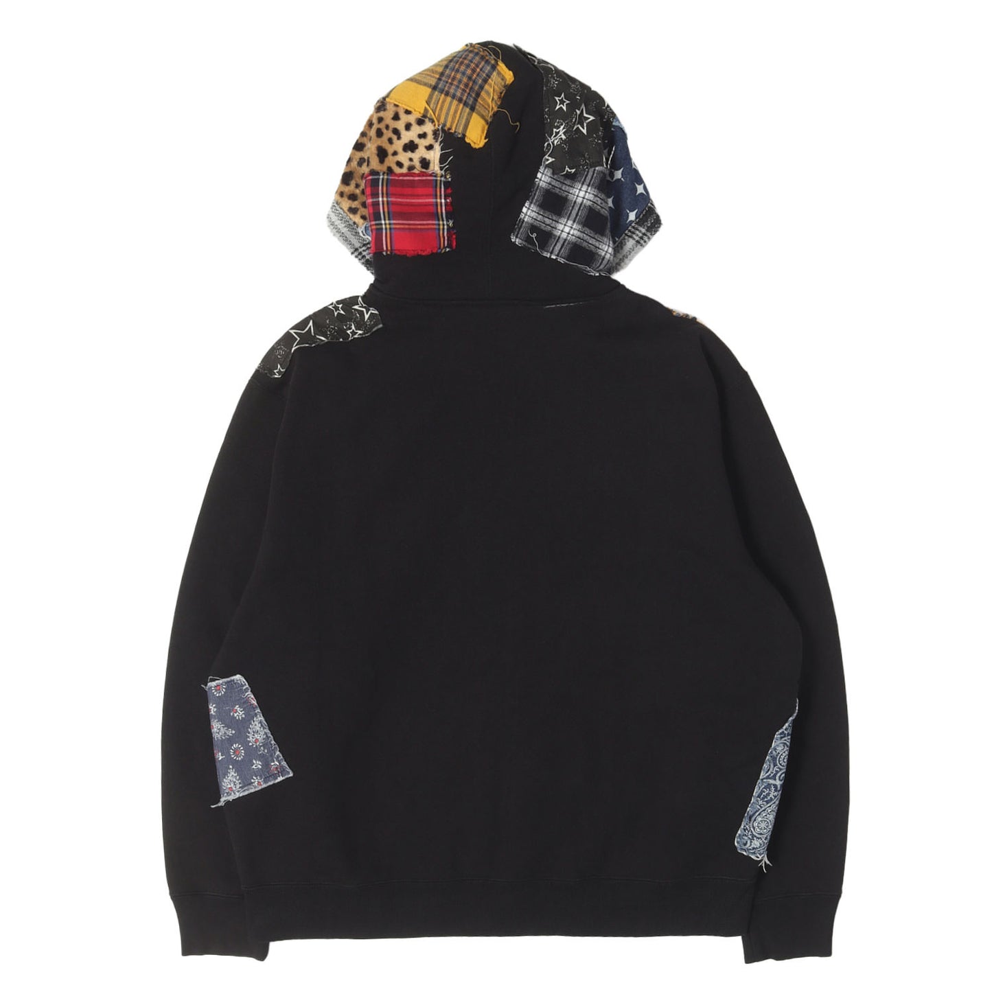 22AW アーチロゴ パッチワーク ジップ スウェットパーカー(Patchwork Zip Up Hooded Sweatshirt)