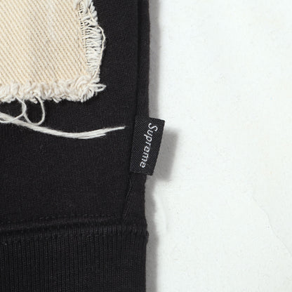 22AW アーチロゴ パッチワーク ジップ スウェットパーカー(Patchwork Zip Up Hooded Sweatshirt)