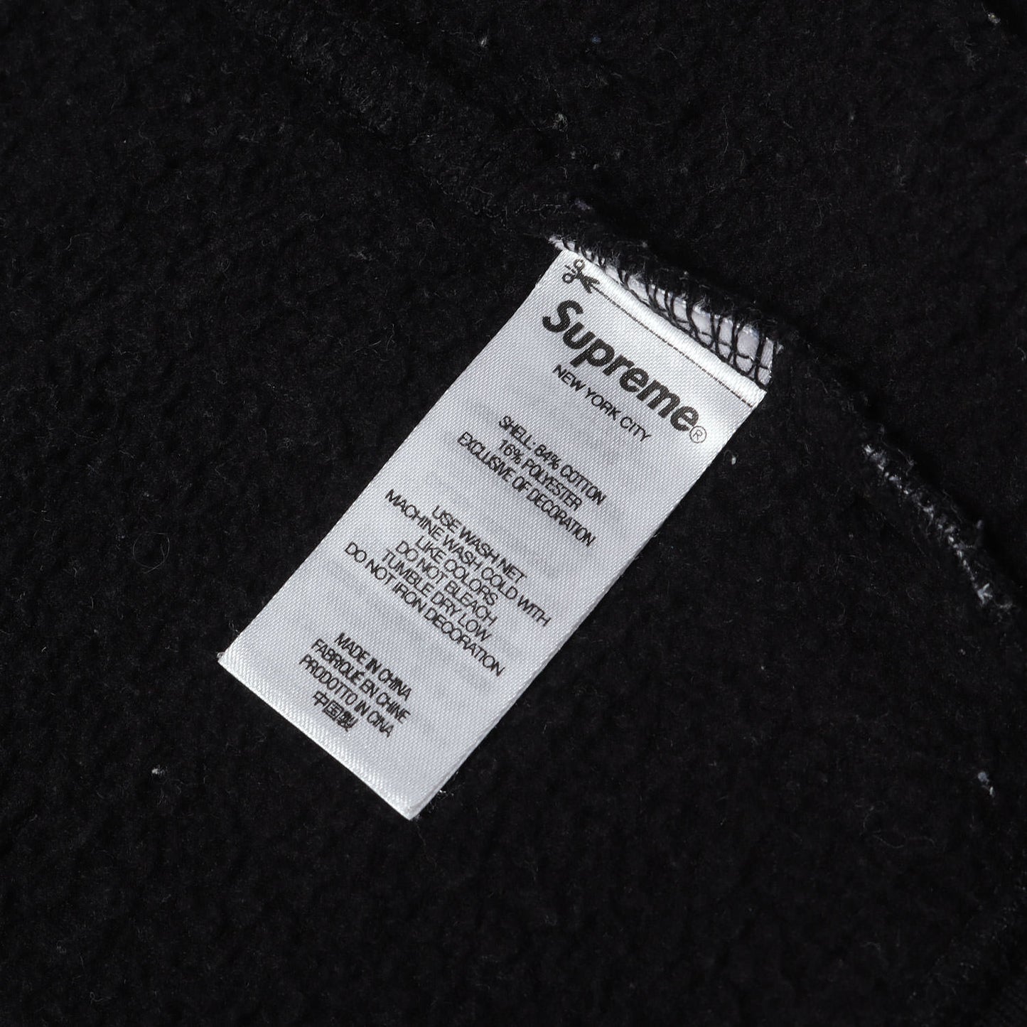 22AW アーチロゴ パッチワーク ジップ スウェットパーカー(Patchwork Zip Up Hooded Sweatshirt)