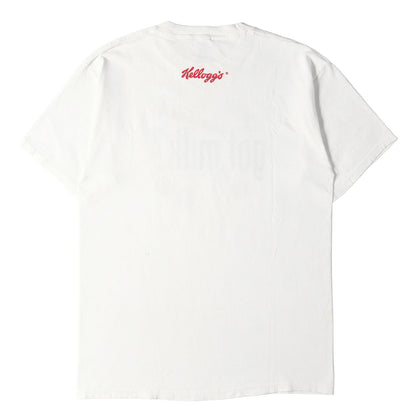 [Goodデザイン] 00s ケロッグ got milk? Tシャツ / ハイチ製 JERZEES