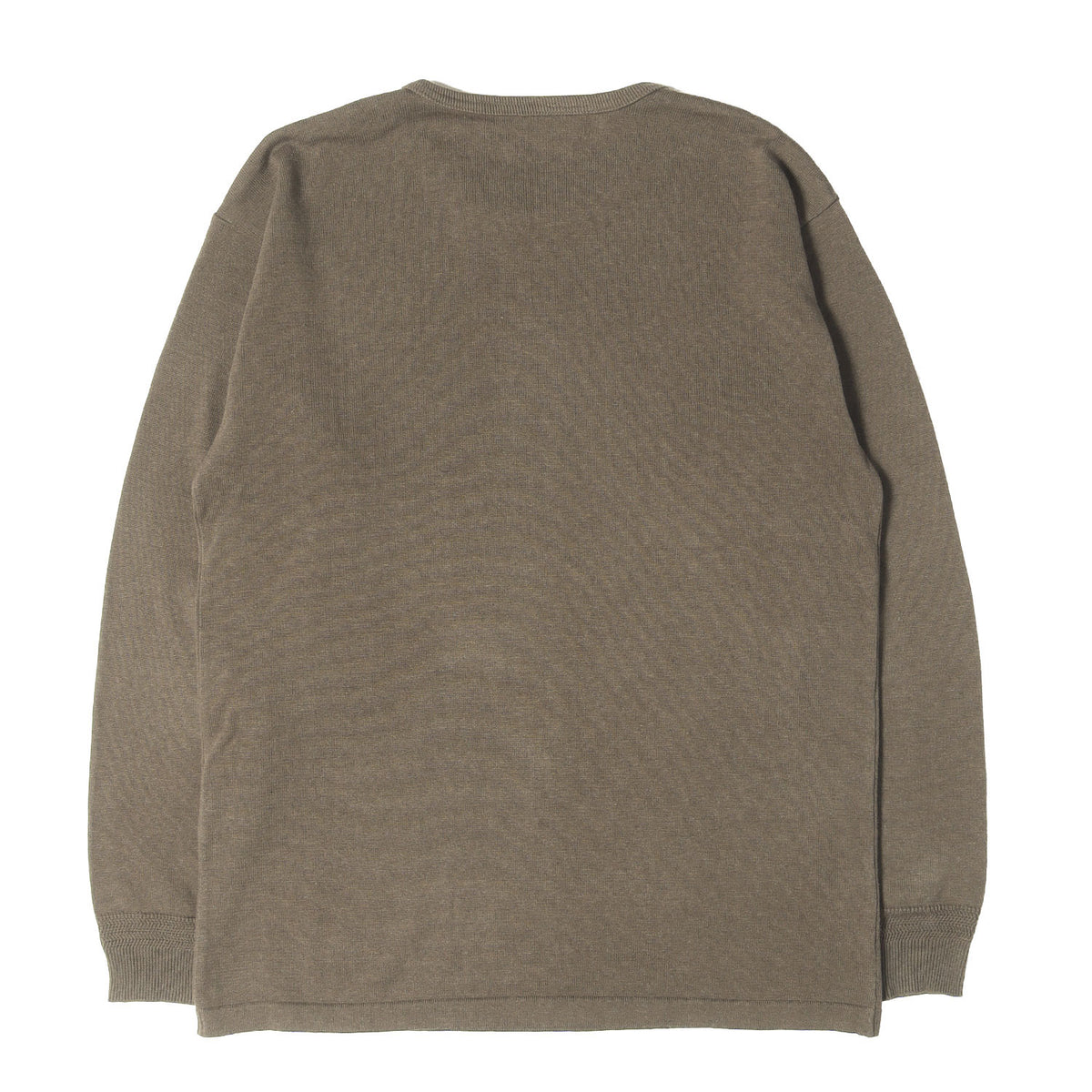 ACVM コットン/リネン ロングスリーブ ニット Tシャツ (COTTON LINEN RAMIE CREW NECK LONG SLEEVE KNIT TEE)