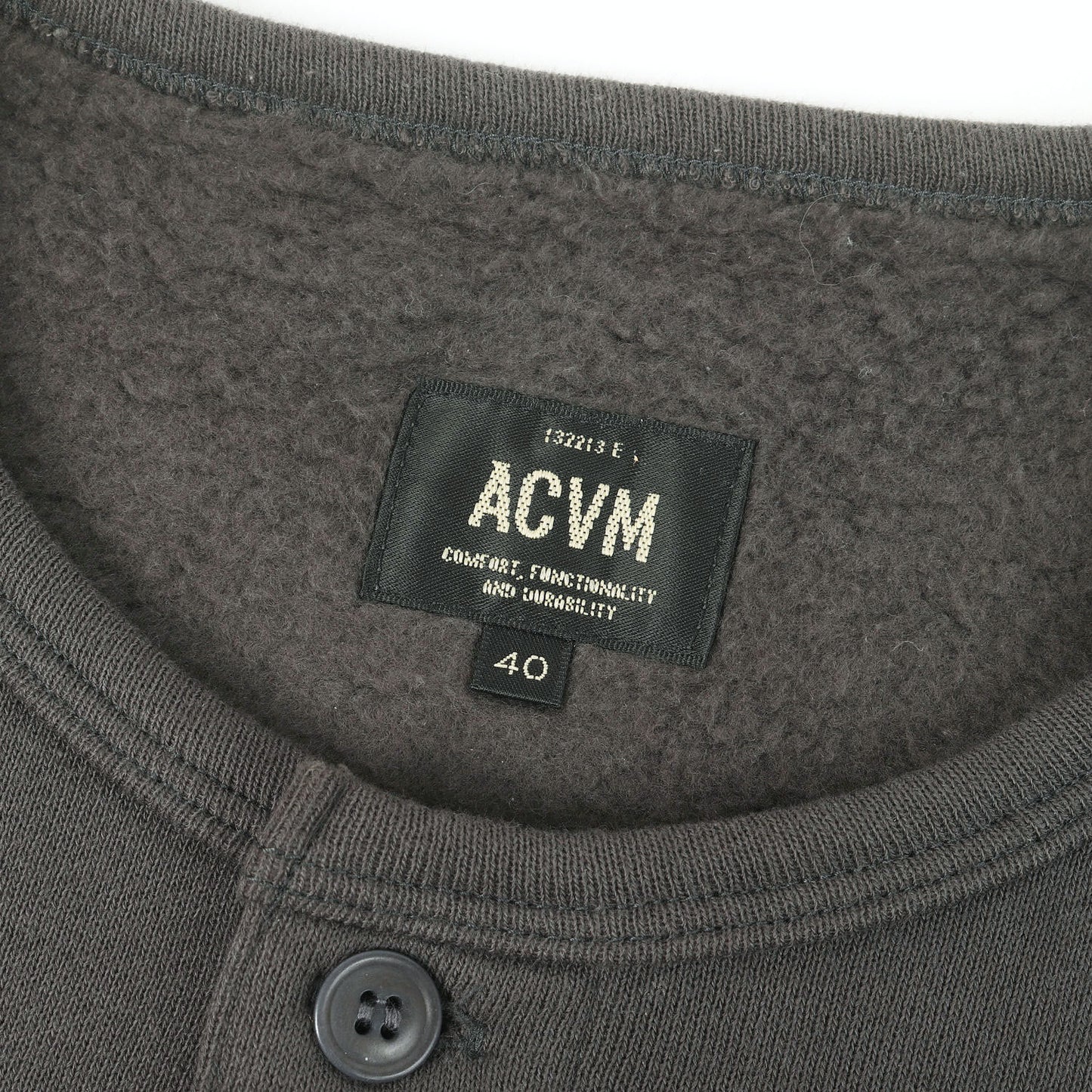 ヘンリーネック スウェット (FLEECE LINED HENLEY-NECK SWEATSHIRTS)