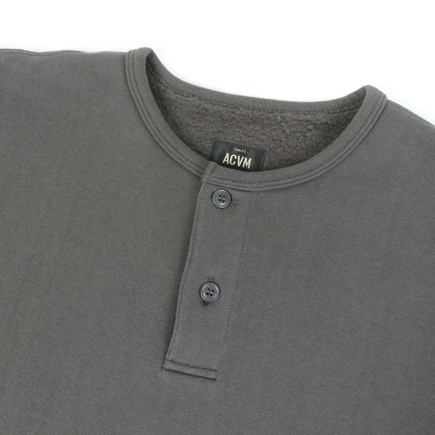 ヘンリーネック スウェット (FLEECE LINED HENLEY-NECK SWEATSHIRTS)
