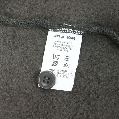 ヘンリーネック スウェット (FLEECE LINED HENLEY-NECK SWEATSHIRTS)