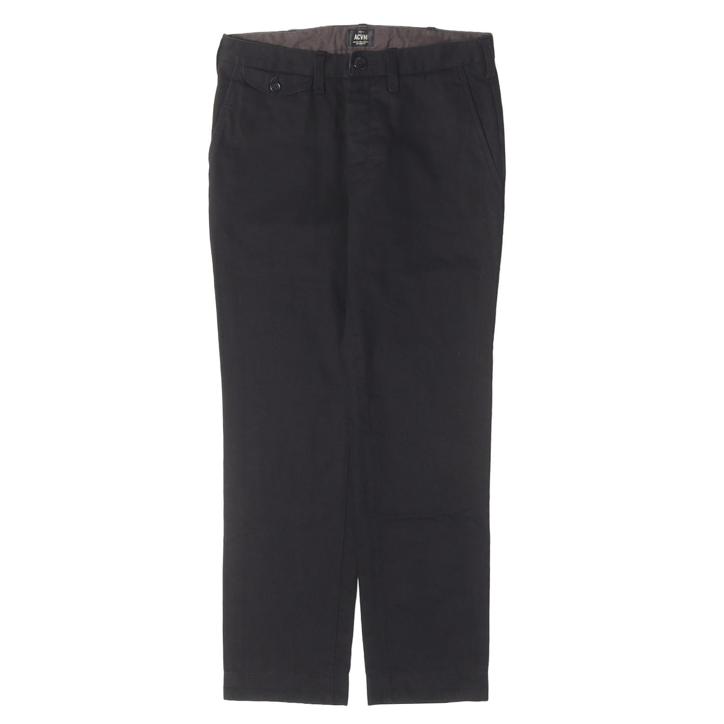 コットン カツラギ 1タック ワークパンツ(SINGLE PLEATED COTTON TWILL TROUSERS)